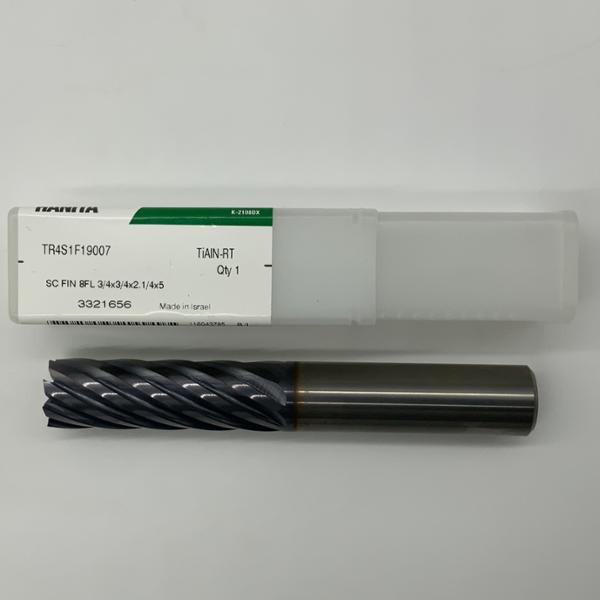 Widia Solid Carbide 8 Flute Endmill .7500 (3/4”) Cutting Dia X 2.25 Flute Length