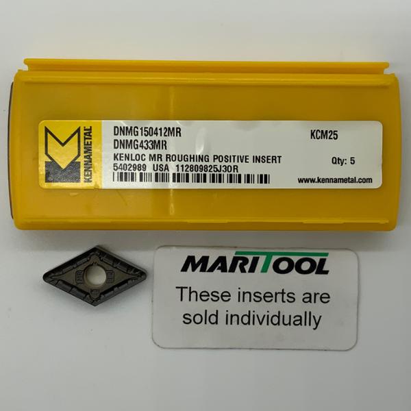 Kennametal DNMG150412MR KCM25 ( DNMG433MR )