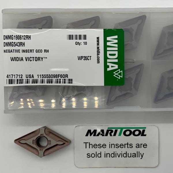 Widia DNMG190612RH WP35CT ( DNMG543RH )