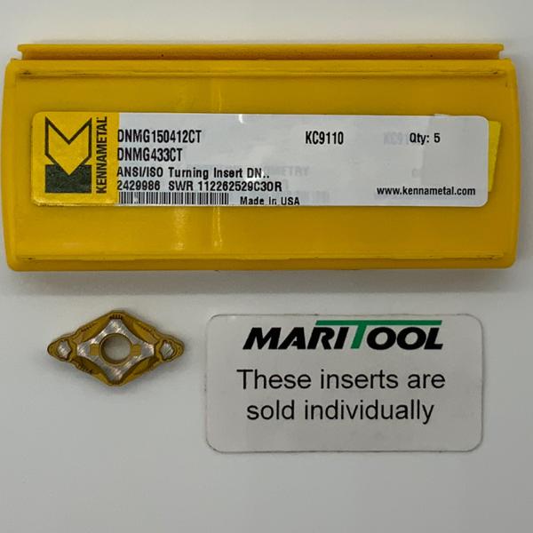 Kennametal DNMG150412CT KC9110 ( DNMG433CT )