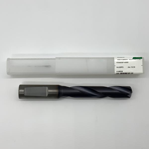 Widia Solid Carbide 2 Flute Drill .6417 (16.30mm) Cutting Dia X 3.05 Flute Length