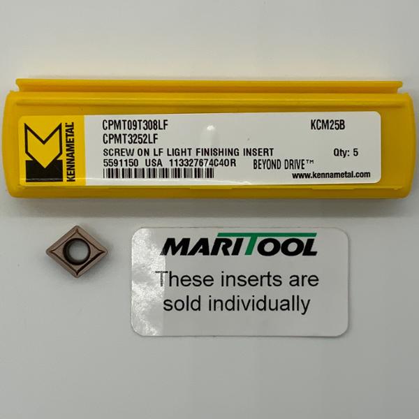 Kennametal CPMT09T308LF KCM25B ( CPMT3252LF )