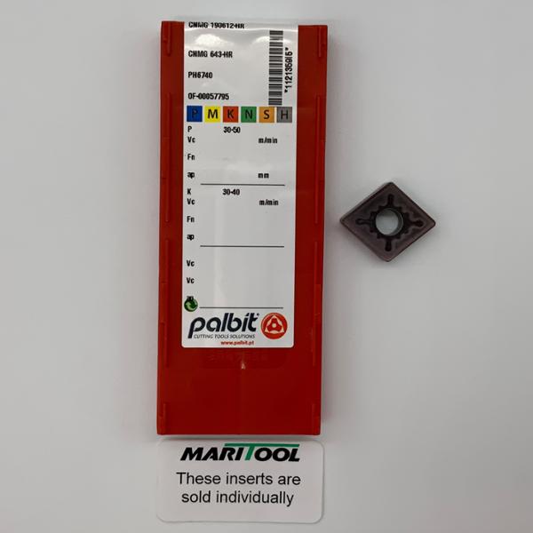 Palbit CNMG 643 HR  PH6740 ( CNMG 190612 HR)