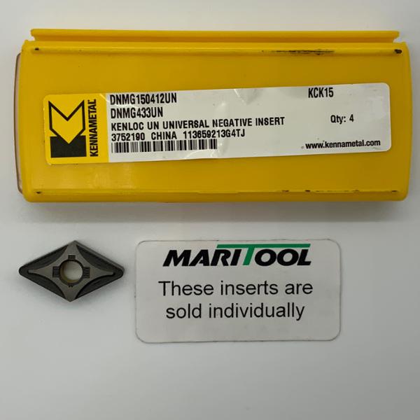 Kennametal DNMG150412UN KCK15 ( DNMG433UN )