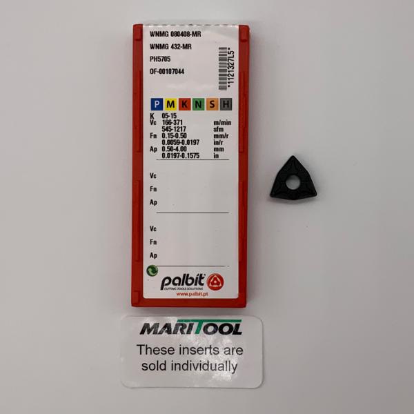 Palbit WNMG 432 MR  PH5705  ( WNMG 080408 MR )