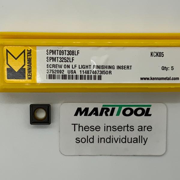 Kennametal SPMT09T308LF KCK05 ( SPMT3252LF )