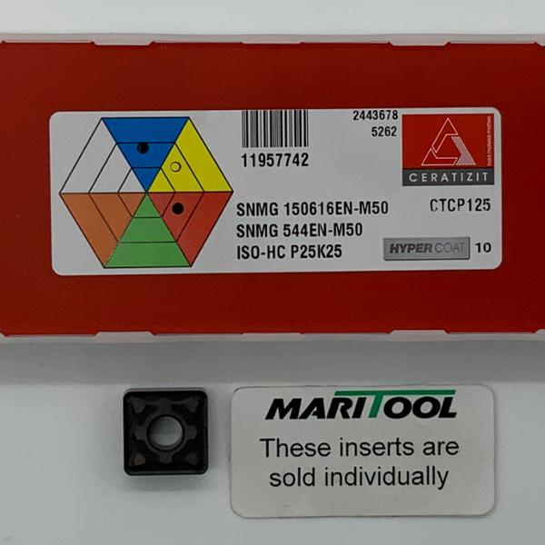 Ceratizit SNMG150616EN M50 CTCP125 ( SNMG544EN M50 )