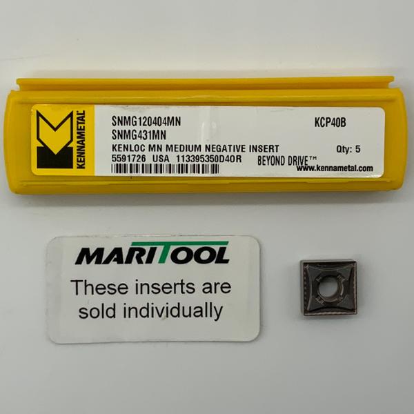 Kennametal SNMG120404MN KCP40B (SNMG431MN)