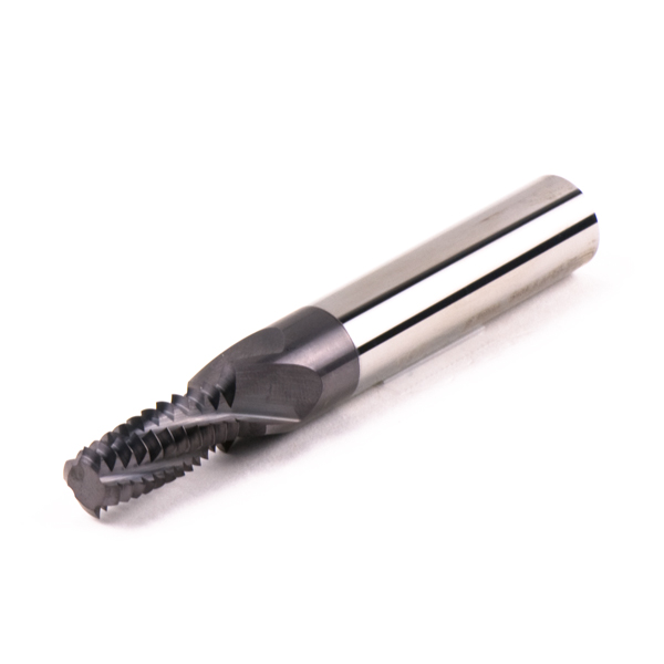 TiAlN Coated Threading Tools SpeTool Carbide Thread End Mill NPT 1/4-18 