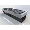 16 x 8 x 1.68 Aluminum Pallet for 6" Orange Vises