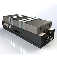 6" x 17.5" Dual Station Orange Vise