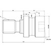 Pull Stud Hex Head 4E-0110 ( Deckel , Maho ) High Strength