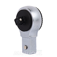 MariTool Interchangeable Torque Head 3/8 Inch Ratchet With 14 x 18 Drive