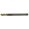 Reduced Shank 1/4 3 Flute Finisher 4.0 long X .236 Shank ZrN 45 Degree Helix