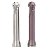 2 Flute Spherical Ball End Mills