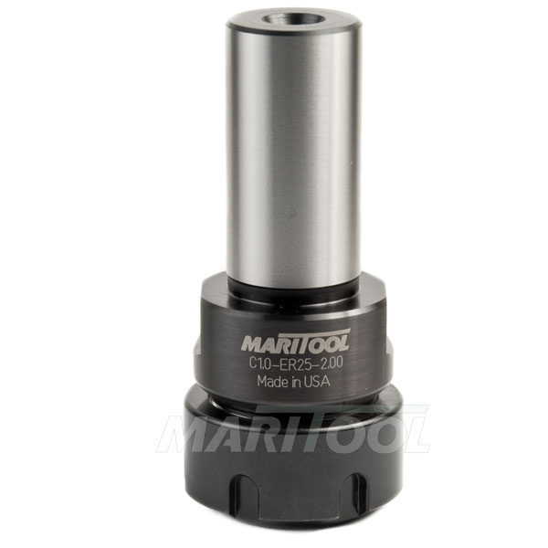 2pcs ER25 COLLET CHUCKS 1"X7" STRAIGHT SHANK Tool Holders extension #ER25-CK1-7 