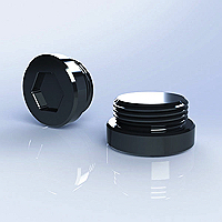 Orange Vise Orange Vise Vise Base Plugs - Plain