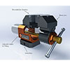Bench Vise - by Orange Vise (Black)