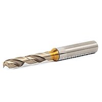 Powdered Metal Stub Length Drill .1472 dia (3.74mm) SG Coated