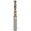 Powdered Metal Stub Length Micro Drill .0287 dia (.73mm) SG Coated