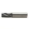 .500 4 flute sqr TIALN carbide rougher 1.0 loc w/flat
