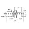 Coolant Thru Pull Stud 31113D