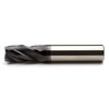.0394 (1mm) dia 4 flute sqr TIALN carbide finisher .118 loc
